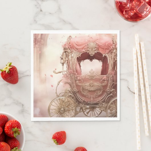 Elegante romantische bruiloft servet (Insitu)