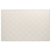 Elegante romantische chique bloemen damast-crème stof (Fat Quarter)