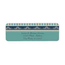 Elegante  romantische damask lace strip bruiloft