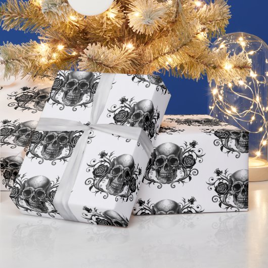Elegante, romantische Gothic Cadeaupapier (Feestdagen)
