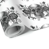 Elegante, romantische Gothic Cadeaupapier (Rol Hoek)