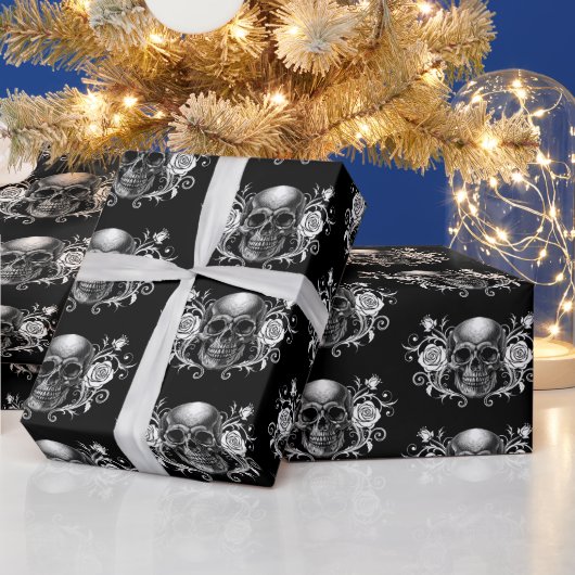 Elegante, romantische Gothic Cadeaupapier (Feestdagen)