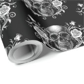 Elegante, romantische Gothic Cadeaupapier (Rol Hoek)