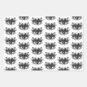 Elegante, romantische Gothic set Inpakpapier Vel (Voorkant)