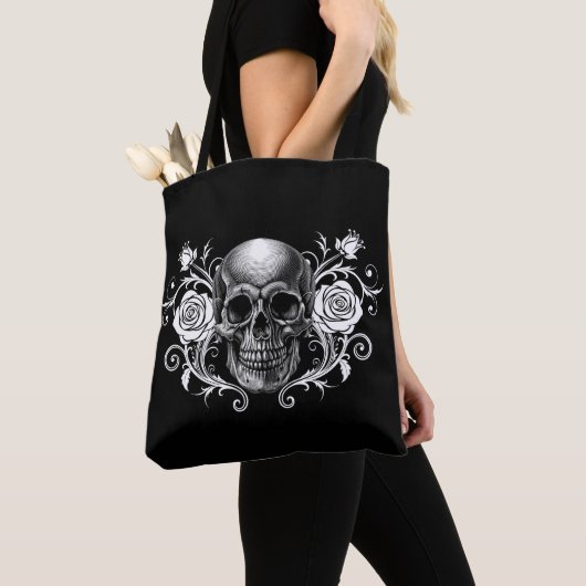 Elegante, romantische Gothic Tote Bag (Dichtbij)
