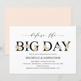 Elegante romantische huwelijksrepetitie diner uitn kaart