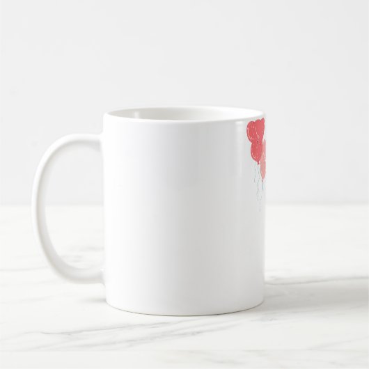Elegante Romantische Koppel Mok (Links)