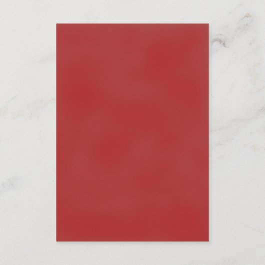 Elegante romantische rode roos bloemenbruiloft det informatiekaartje (Achterkant)