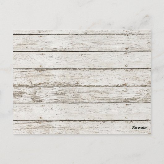 Elegante romantische zeeschelpen strand bruiloft d briefkaart (Achterkant)