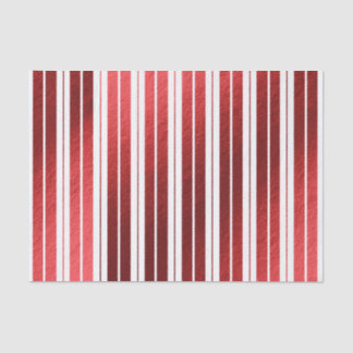 Elegante rood witte metalen candy gestreept tissuepapier