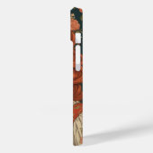 Elegante roodharige prinses iPhone hoesje (Achterkant / Links)