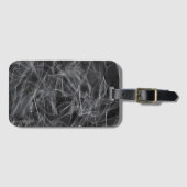 Elegante rookwervels – Mystieke esthetiek Bagagelabel (Voorkant (horizontaal))