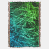 Elegante rookwervels – Mystieke esthetiek Deken (Voorkant Verticaal)