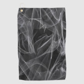 Elegante rookwervels – Mystieke esthetiek Golfhanddoek (Voorkant)