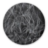 Elegante rookwervels – Mystieke esthetiek Keramische Knop (Voorkant)