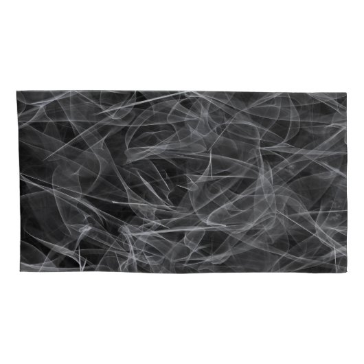 Elegante rookwervels – Mystieke esthetiek Kussensloop (Achterkant-Rechts)