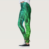 Elegante rookwervels – Mystieke esthetiek Leggings (Links)