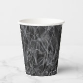 Elegante rookwervels – Mystieke esthetiek Papieren Bekers (Voorkant)