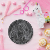 Elegante rookwervels – Mystieke esthetiek Papieren Bordje (Feest)