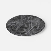 Elegante rookwervels – Mystieke esthetiek Papieren Bordje (Gekanteld)