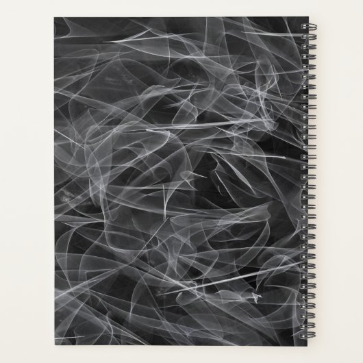 Elegante rookwervels – Mystieke esthetiek Planner (Achterkant)