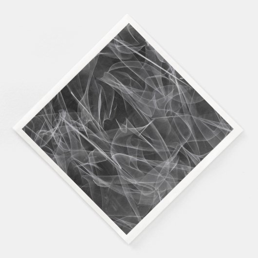 Elegante rookwervels – Mystieke esthetiek Servet (Hoek)