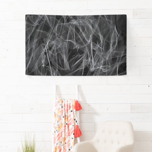 Elegante rookwervels – Mystieke esthetiek Spandoek (Insitu)