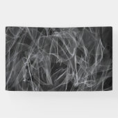 Elegante rookwervels – Mystieke esthetiek Spandoek (Horizontaal)