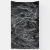 Elegante rookwervels – Mystieke esthetiek Spandoek (Verticaal)