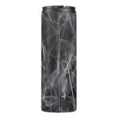 Elegante rookwervels – Mystieke esthetiek Thermosbeker (Achterkant)