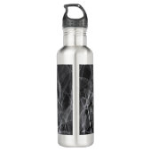 Elegante rookwervels – Mystieke esthetiek Waterfles (Achterkant)