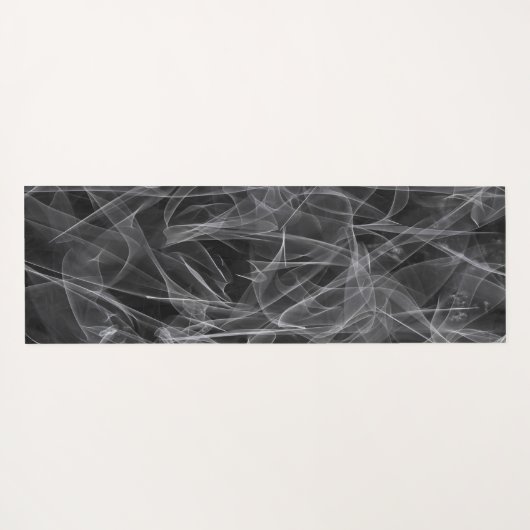 Elegante rookwervels – Mystieke esthetiek Yogamat (Achterkant (horizontaal))