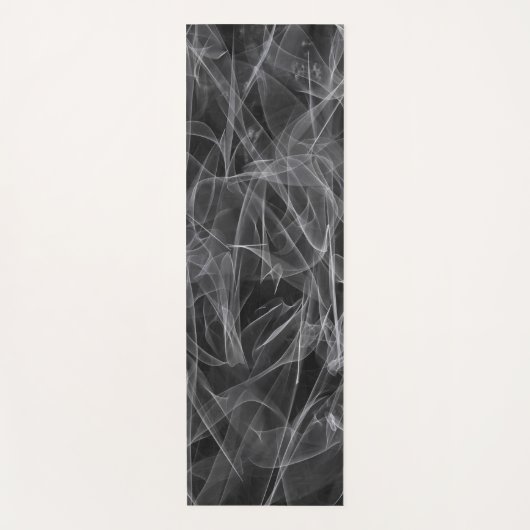 Elegante rookwervels – Mystieke esthetiek Yogamat (Voorkant)