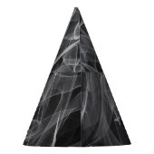 Elegante Rookwerveltextuur Feesthoedjes (Achterkant)