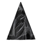 Elegante Rookwerveltextuur Feesthoedjes (Voorkant)