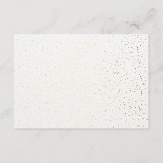 Elegante Roos bruiloft Enclosure Kaart (Achterkant)