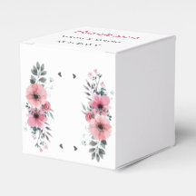 Elegante Roos Flower gepersonaliseerde bruiloft