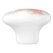 Elegante Roos gouden marmeren effect lade Keramische Knop (Zijkant)