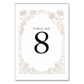 Elegante Roos Orchard Garden Trellis Wedding Kaart (Voorkant)