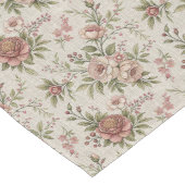 Elegante Roos Pattern Table Runner in Shabby-stijl Lange Tafelloper (Hoek)