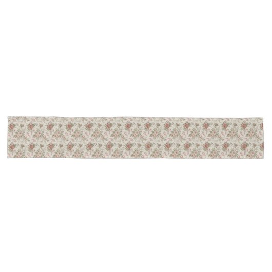 Elegante Roos Pattern Table Runner in Shabby-stijl Lange Tafelloper (Horizontaal)