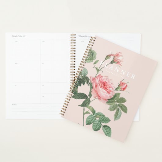 Elegante Roos Roze Planner (Display)