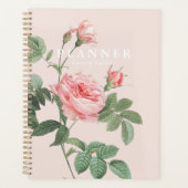Elegante Roos Roze Planner (Voorkant)