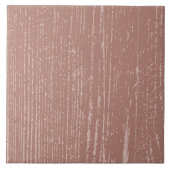 Elegante Rosy Brown houtnerf Tegeltje (Voorkant)