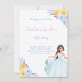 Elegante Royal Party Kaart (Voorkant)