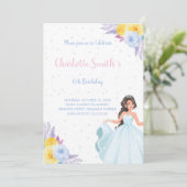 Elegante Royal Party Kaart (Staand voorkant)