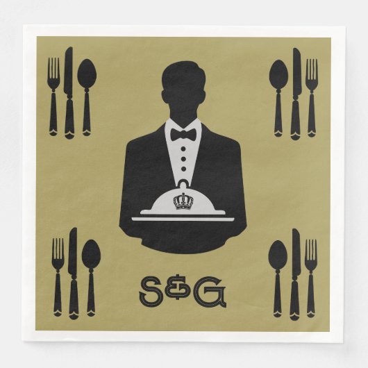 Elegante Royal Theme Luxury Servet (Voorkant)