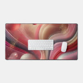 Elegante roze Abstract bureau mat (Keyboard & Muis)