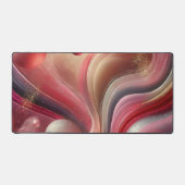 Elegante roze Abstract bureau mat (Voorkant)