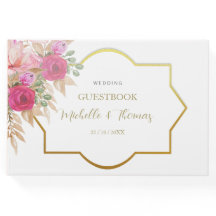 Elegante Roze Aquarel Bloemstuk